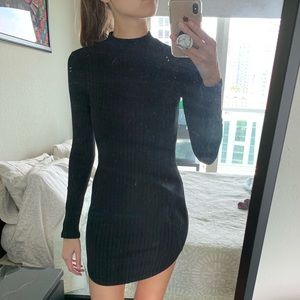 Mock turtleneck LBD